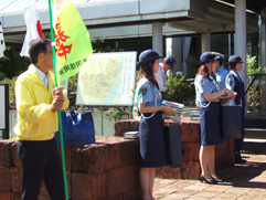 「一日警官（交通安全街頭キャンペーン）」